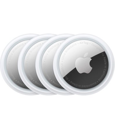 Localizador AirTag Apple 2ª Geração, Pacote com 4, Bluetooth - MFEA4BE/A