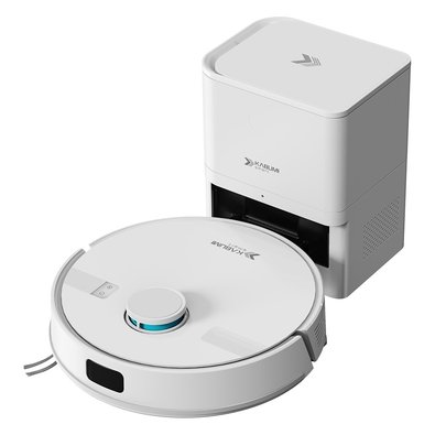Robô Aspirador e Passa Pano KABUM! smart K800 Pro, Mapeia a Laser, Autolimpante, Recarga automática, 13000Pa, APP, 127v, Branco - KSAR81010BR