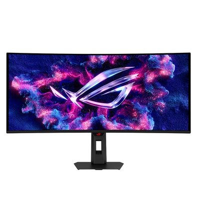 Monitor Gamer Curvo ASUS ROG Swift OLED UltraWide 34", WQHD, 280Hz, 0.03ms, G-Sync Comp., FreeSync Premium, HDR 400, Preto - XG34WCDMS