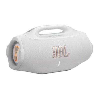 Caixa de Som Portátil JBL Boombox 4, Bluetooth, À Prova D'água, Branca - 58035047