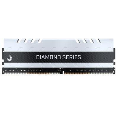 Memória Rise Mode Diamond 8GB, 3200MHz, DDR4, CL15, Branco - RM-D4-8G-3200D