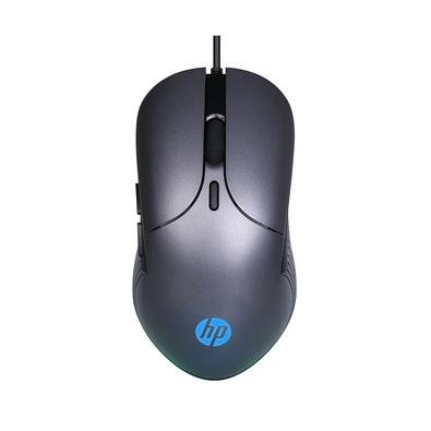 Mouse Gamer HP M280, RGB, 6 Botões, 6400DPI, Chumbo - 7ZZ83AA#ABM