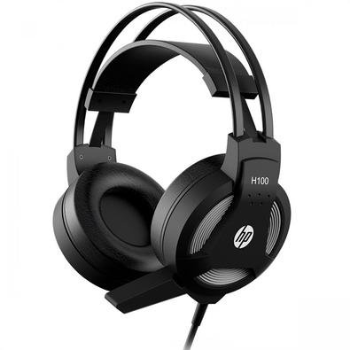 Headset Gamer HP H100, Drivers 50mm - 7QV34AA#ABM