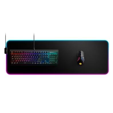 Mousepad Gamer Steelseries QCK Prism Cloth, RGB, Extra Grande (900x300mm) - 63826