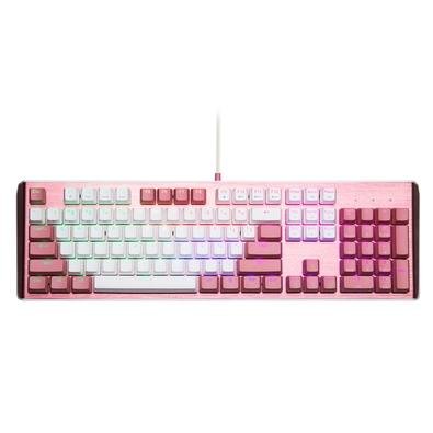 Teclado Mecânico Gamer Cooler Master CK550, RGB, Swich Red, US, Branco/Rosa Sakura - CK-550-PWTR1-US