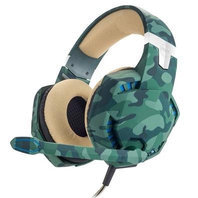 Headset Gamer DAZZ Special Forces Jungle, Surround 2.0, Conexão 3.5mm P3, para PC/PS4/Xbox One - 62000019