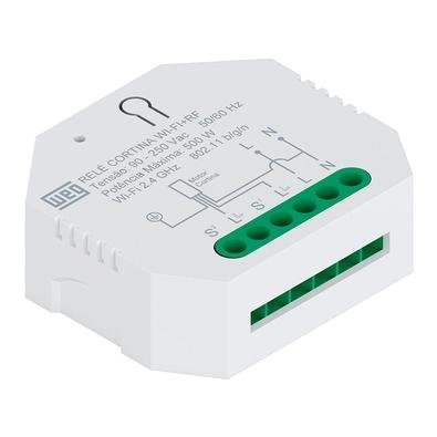 Interruptor Smart Weg Rel Para Controle De Persianas Wi Fi Rf