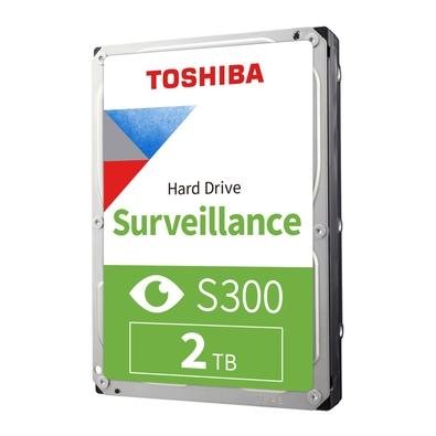 HD Surveillance Toshiba S300, 2TB, 5400RPM, Cache 256MB, 3.5', SATA - HDWT720UZSVA