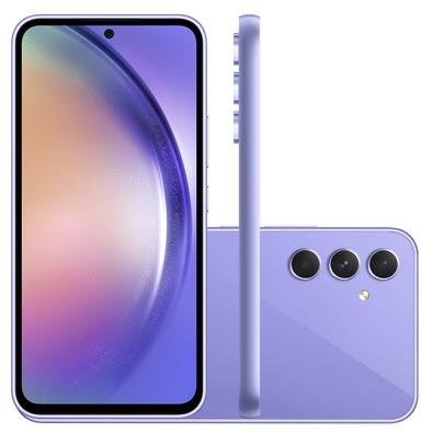 Imagem Smartphone Samsung Galaxy A54, 5G, 128GB, 8GB RAM, Octa Core, Câmera Tripla de 50MP, Tela Infinita de 6.4, Violeta - SM-A546ELVLZTO