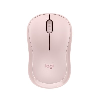 Mouse Sem Fio Logitech M240, Bluetooth, Clique Silencioso, Design Ambidestro Compacto, Rosa - 910-007117 - imagem 1
