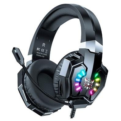 Headset Gamer Onikuma X-32, RGB, Driver 50mm, P3, Preto - X32