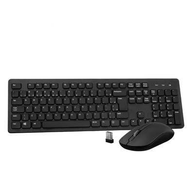 Kit Teclado e Mouse Sem Fio Akko AKP104 WL, Bluetooth, ABNT2, Preto - 6975351383772