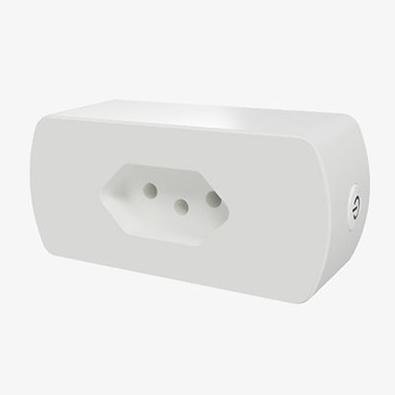 Adaptador de Tomada Smart AGL, Wi-Fi, Bivolt, 16A, Branco - 1106088