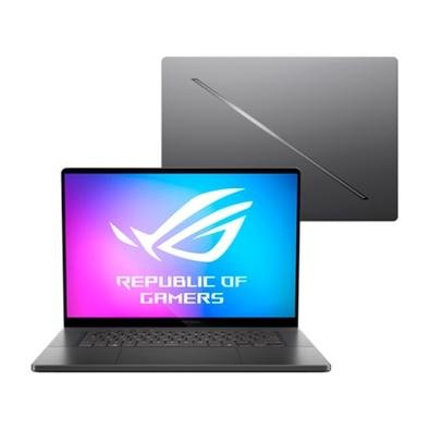 Imagem Notebook Gamer Asus ROG Zephyrus G16, AMD Ryzen AI 9 HX370, 32GB RAM, 2000GB SSD, RTX4070, 16" 2.5K, 240Hz, W11 Home, Cinza - GA605WI-QR062W