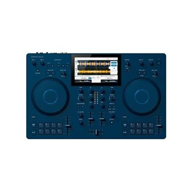 Controladora para DJ Omnis-DUO, AlphaTheta, Sistema All In One, Bateria, Bluetooth, Azul - OMNISDUO