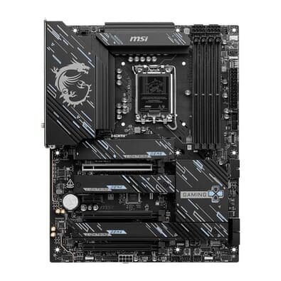 Placa-Mãe MSI Z890 Gaming Plus, Intel, DDR5, ATX, Wi-Fi 7 e Bluetooth 5.4, Preto - 911-7E34-002