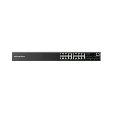 Switch Gerenciável Grandstream Layer, 2 Portas Plus + POE 40Gbps, 16 Portas, preto - GWN7802P