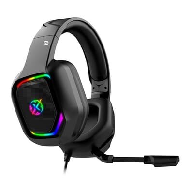 Headset Gamer Kalkan Magni, RGB, Surround 7.1, Adaptador USB Tipo-C, Preto - KLK00023