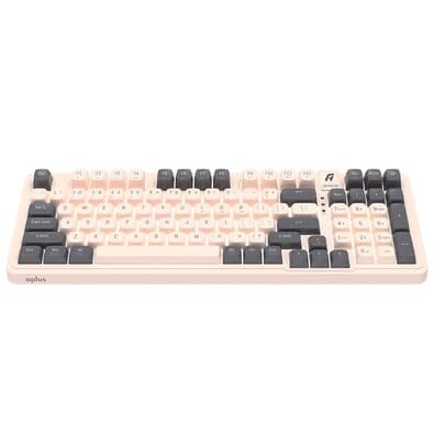Teclado Gamer Aplus Gasket Cetus 98 Com Iluminação, Switch Red Jerzzy, USB tipo A, Bege - AK300