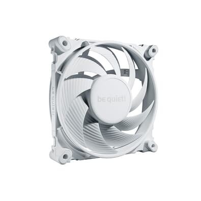 Ventoinha Be Quiet Silent Wings 4 White 140mm, PWM 4 Pinos, High-speed, Branco - BL117