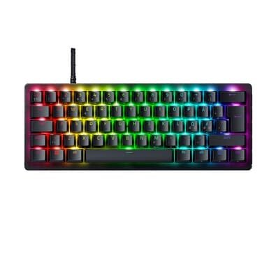 Teclado Gamer Razer Huntsman Mini, 60%, Chroma RGB, Switch Vermelho, Layout Us, Preto - RZ0303390200