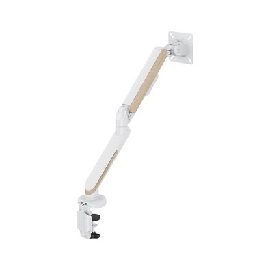 Suporte de Mesa Articulado para Monitor de 17" a 39" FlexiSpot M9, Ajustes com Pistão a Gás, VESA, Branco - M9-WO