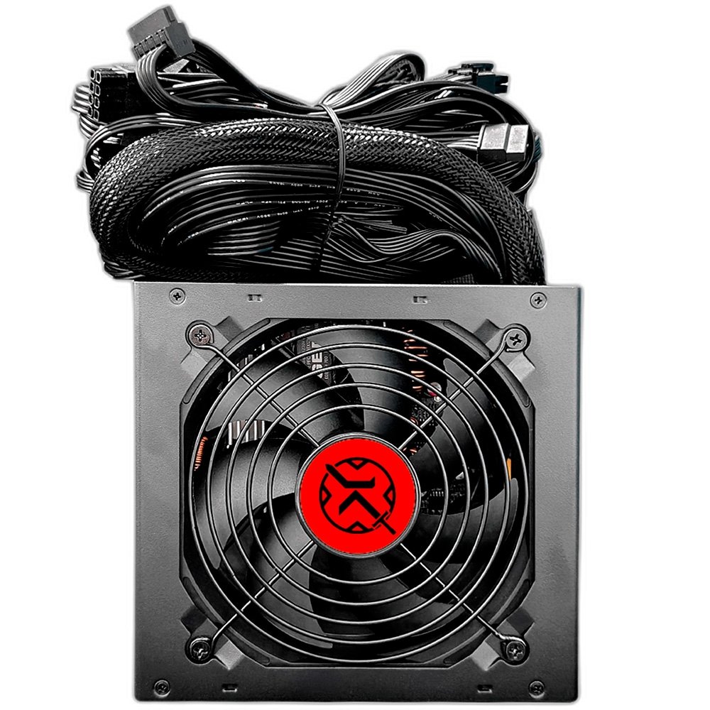 Fonte Gamer Kalkan, 750W, 80 Plus Bronze, PFC Ativo, Preto - MP-0850W-B Fonte Gamer Kalkan, 750W, 80 Plus Bronze, PFC Ativo, Preto - MP-0850W-B