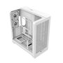 Gabinete Gamer Thermaltake View 390 Air, Mid-Tower, Vidro Temperado Curvo, 2x FANs CT140 ARGB, Snow White - CA-11F-00M6WN-00