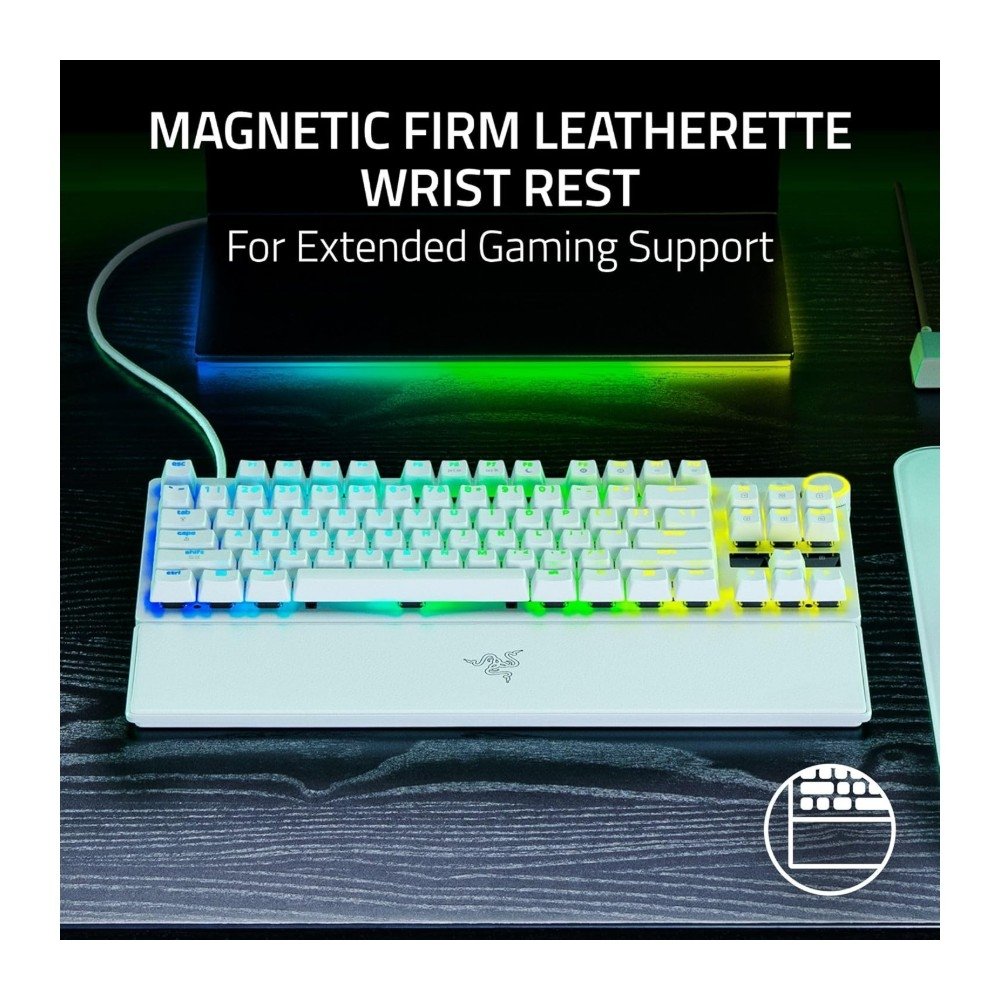 Teclado Razer Huntsman V3 Pro TKL 8KHz White