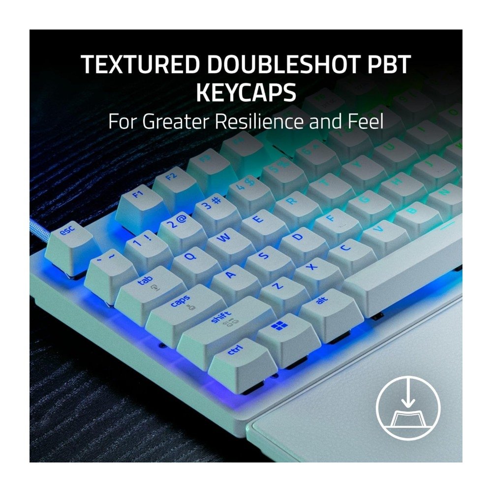 Teclado Razer Huntsman V3 Pro TKL 8KHz White