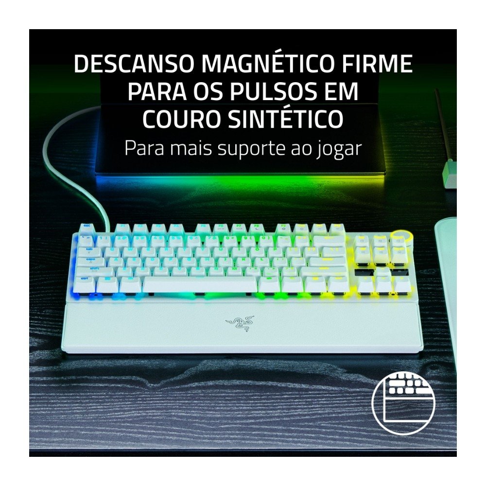 Teclado Razer Huntsman V3 Pro TKL | KaBuM!