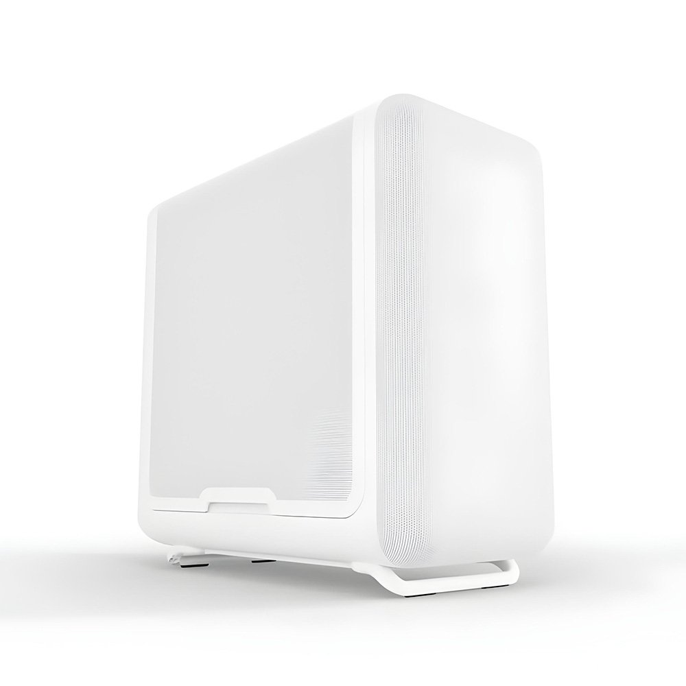 Gabinete Gamer HYTE X50 Air, Mid Tower, ATX, Mesh, Snow White - CS-HYTE-X50A-WW