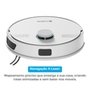 Robô Aspirador e Passa Pano KABUM! smart K800 Pro, Mapeia a Laser, Autolimpante, Recarga automática, 13000Pa, APP, 127v, Branco - KSAR81010BR