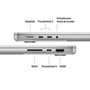 MacBook Pro Apple 14" Chip M5 Max, CPU 18 Núcleos, GPU 32 Núcleos, 36GB, SSD 2TB, Prateado - MGDQ4BZ/A