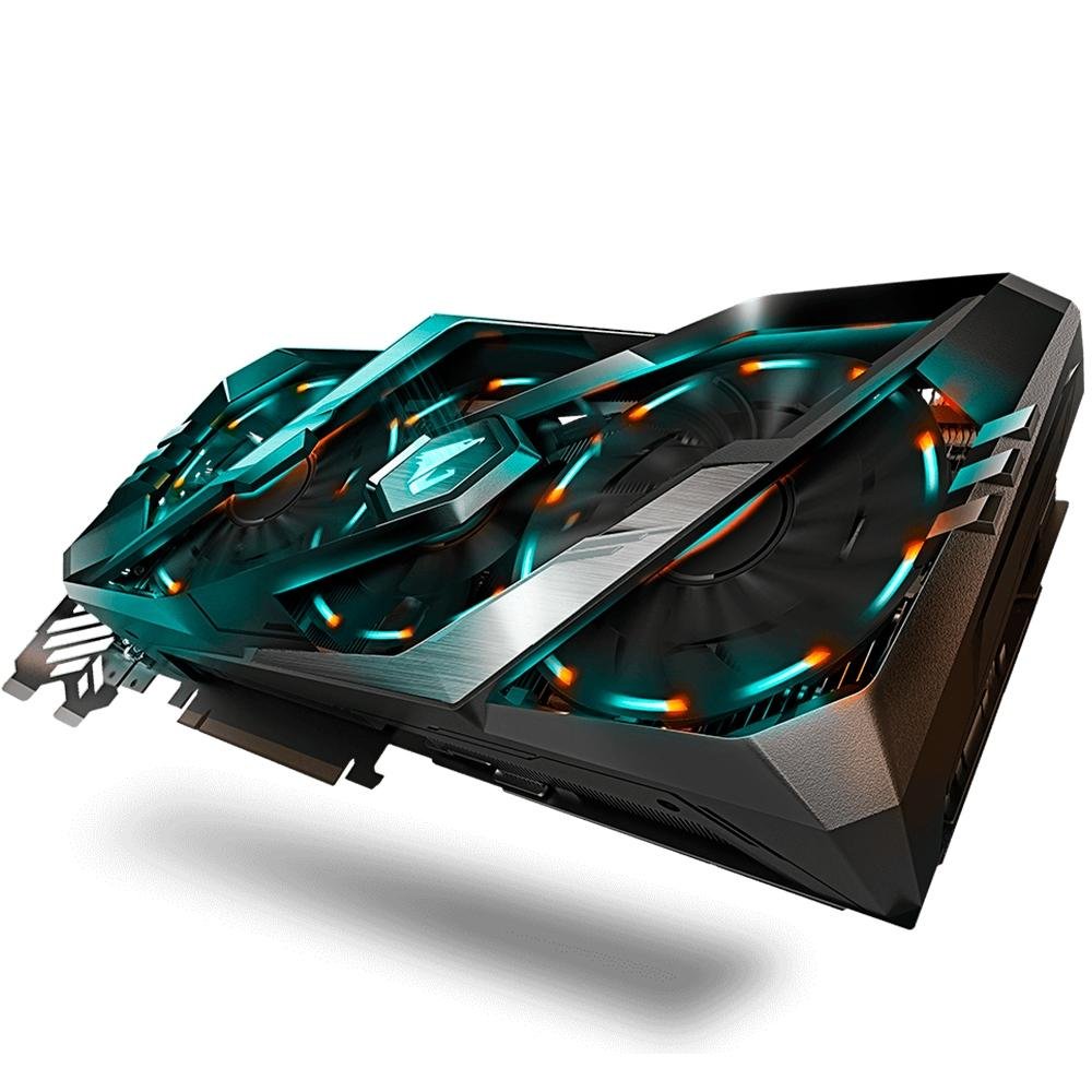 Placa de Vídeo Gigabyte Aorus NVIDIA GeForce RTX 2080|KaBuM!