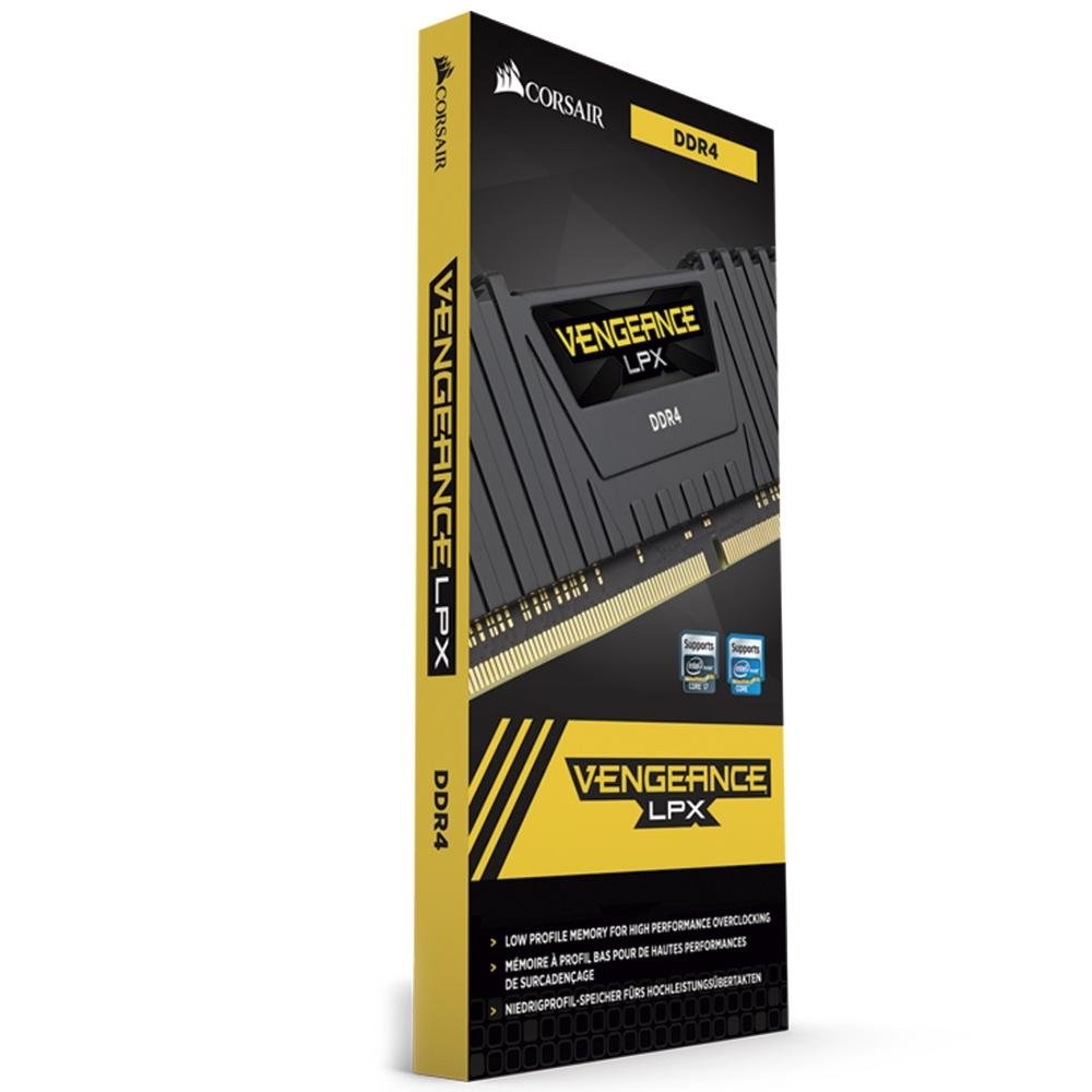 Corsair Vengeance LPX DDR4 メモリー16GB 2666 Memória Corsair Vengeance LPX, 16GB | KaBuM!