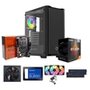 Kit PC Gamer Start III Husky, Processador 5 5600GT + Placa-Mãe Nexus A520  + 16GB RAM + SSD ADATA 480GB + 3X Fans