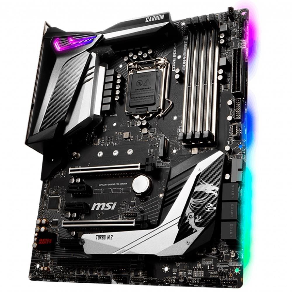 Placa-Mãe MSI MPG Z390 Gaming Pro Carbon | KaBuM!