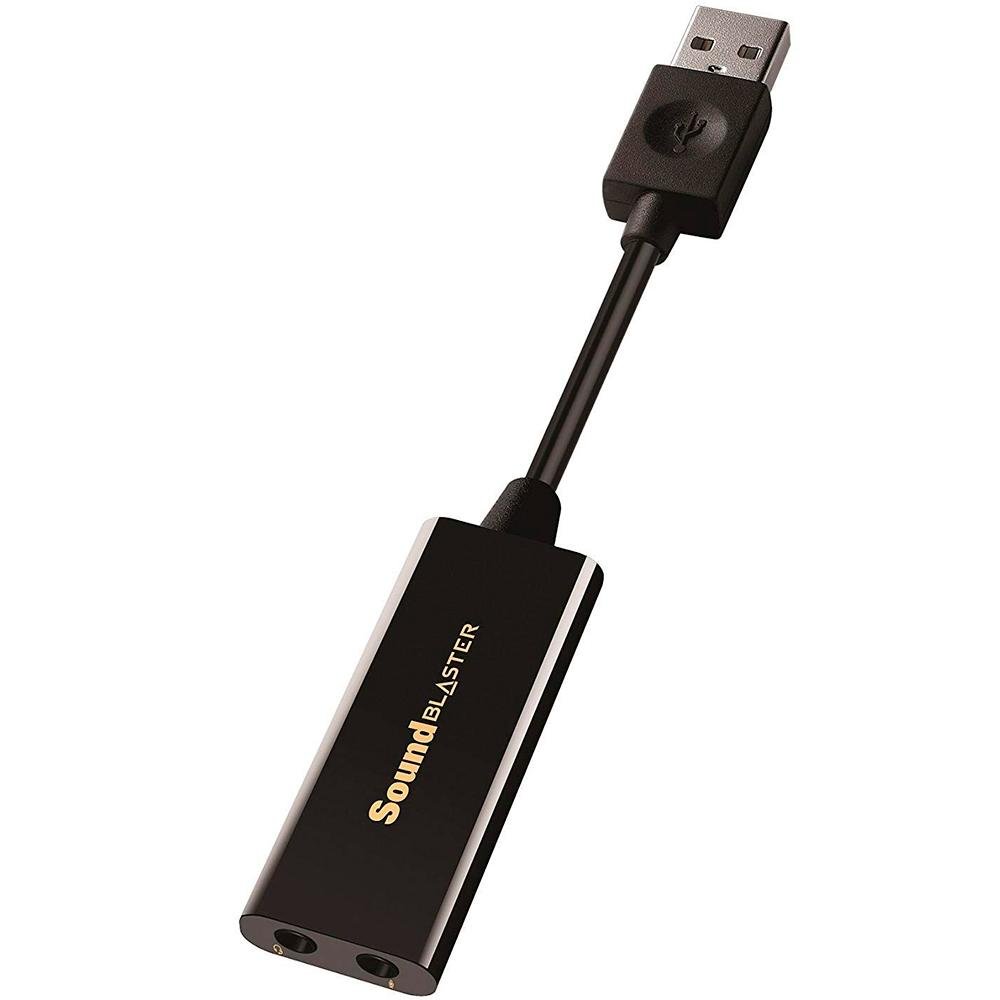 Placa de Som Creative Labs Sound Blaster, USB - 70SB173000000 Placa de Som Creative Labs Sound Blaster, USB - 70SB173000000
