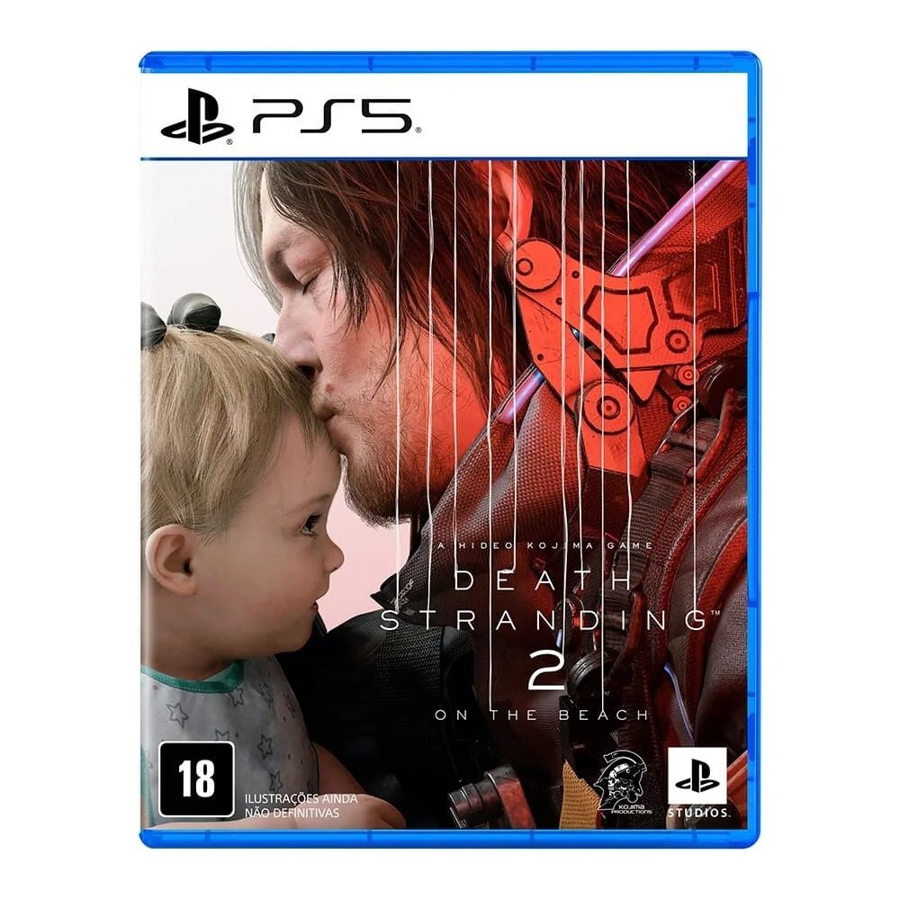 Kit Controle Dual Sense Edição Limitada Marathon, Branco + Death Stranding 2: On The Beach PS5
