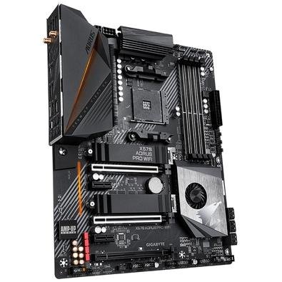 Placa Mãe Gigabyte Aorus X570 Aorus Pro Wi-Fi, AMD AM4, ATX, DDR4