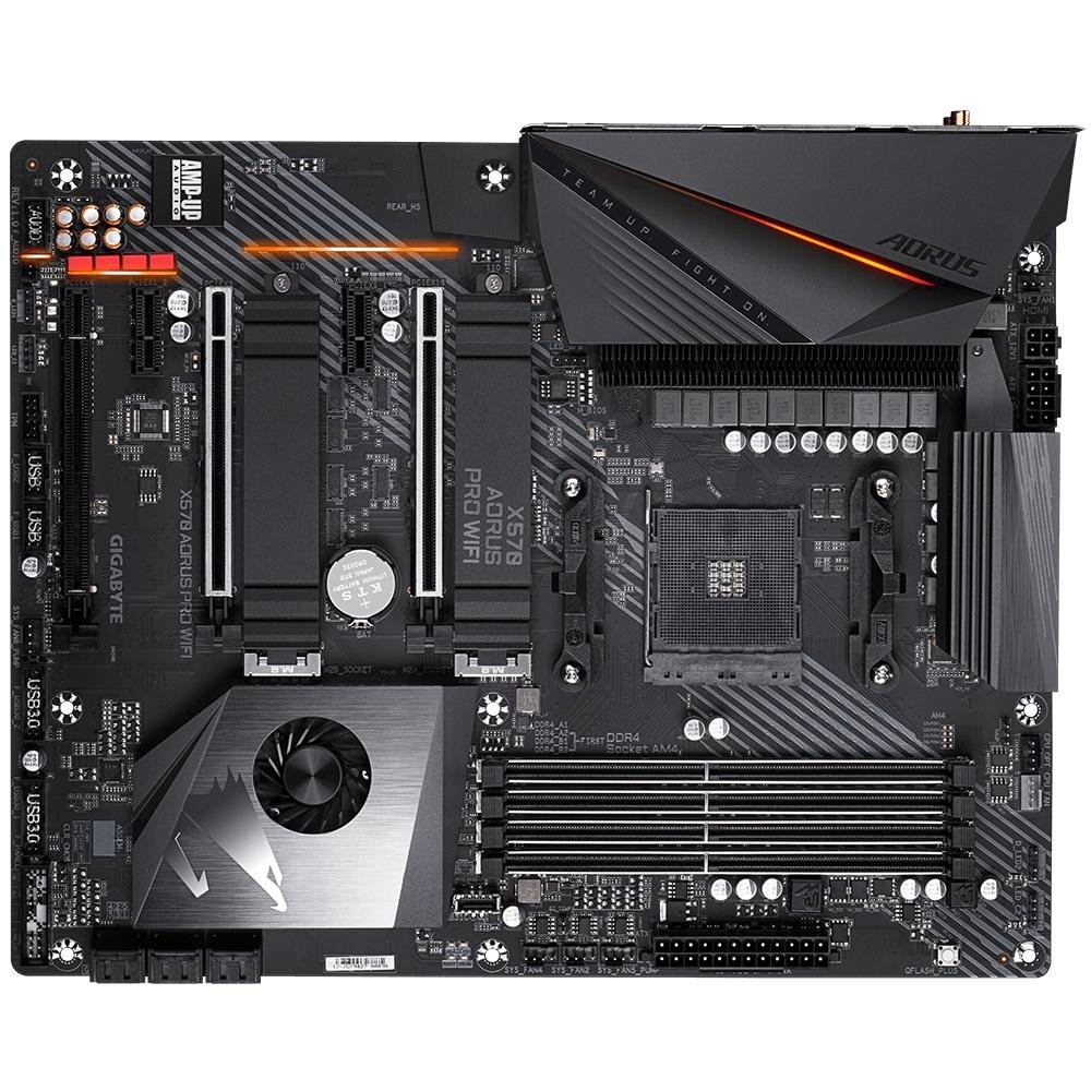 Placa Mãe Gigabyte Aorus X570 Aorus Pro Wi-Fi, AMD AM4, ATX, DDR4