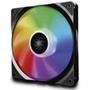 Cooler Fan Deepcool CF 140, 2 Unidades, 140mm, RGB, Preto - DP-FA-RGB-CF140-2