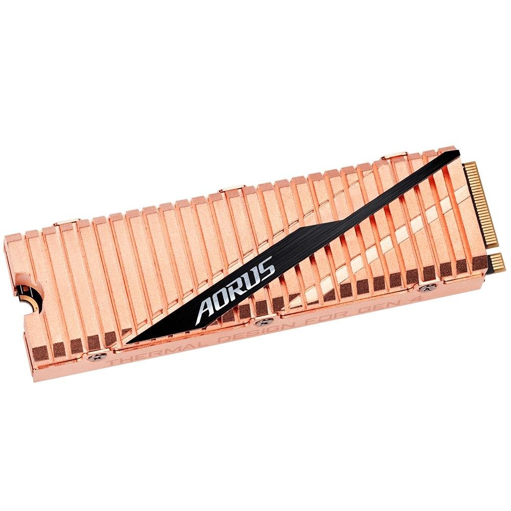 SSD Gigabyte Aorus, 1TB, M.2, NVMe Gen4, Leitura: 5000MB/s e Gravação: 4400MB/s - GP-ASM2NE6100TTTD SSD Gigabyte Aorus, 1TB, M.2, NVMe Gen4, Leitura: 5000MB/s e Gravação: 4400MB/s - GP-ASM2NE6100TTTD