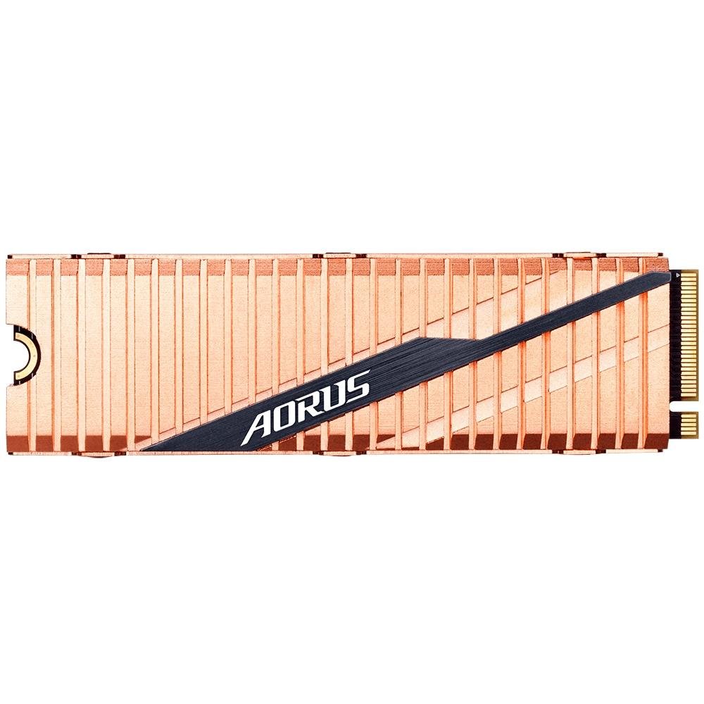 SSD Gigabyte Aorus, 1TB, M.2, NVMe Gen4, Leitura: 5000MB/s e Gravação: 4400MB/s - GP-ASM2NE6100TTTD SSD Gigabyte Aorus, 1TB, M.2, NVMe Gen4, Leitura: 5000MB/s e Gravação: 4400MB/s - GP-ASM2NE6100TTTD