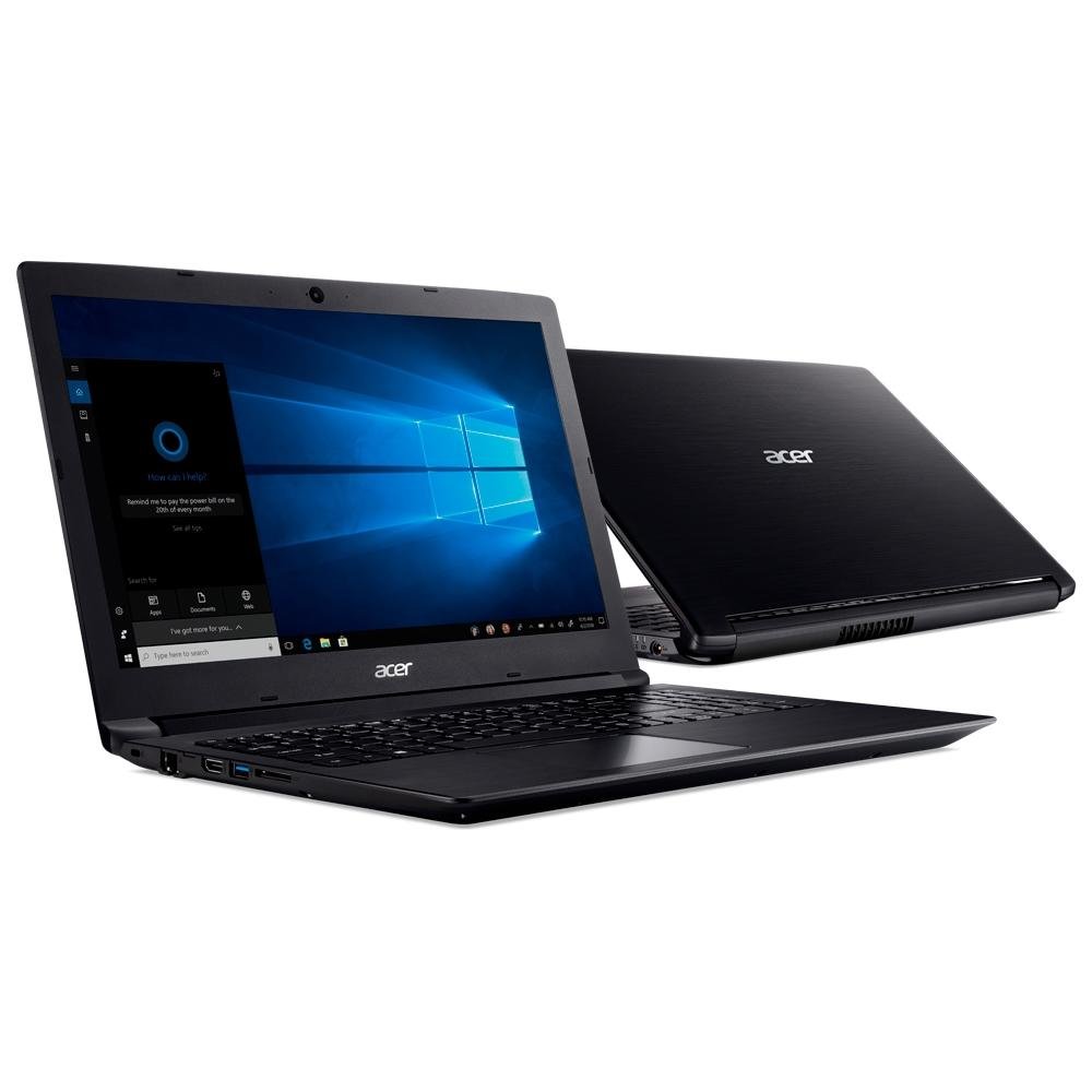Notebook Acer Aspire 3, Intel i5-7200U, 4GB, 1TB, Windows 10 Home, 15.6´ - A315-53-55DD Notebook Acer Aspire 3, Intel i5-7200U, 4GB, 1TB, Windows 10 Home, 15.6´ - A315-53-55DD