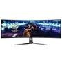 Monitor Gamer Curvo ASUS ROG Swift 49", DFHD, UltraWide, 144Hz, FreeSync Premium, HDR 10, Altura Ajustável, Som Integrado - XG49VQ