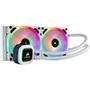 Water Cooler Corsair H100i SE Hydro Series, RGB, 240mm, AMD/Intel, Branco - CW-9060042-WW