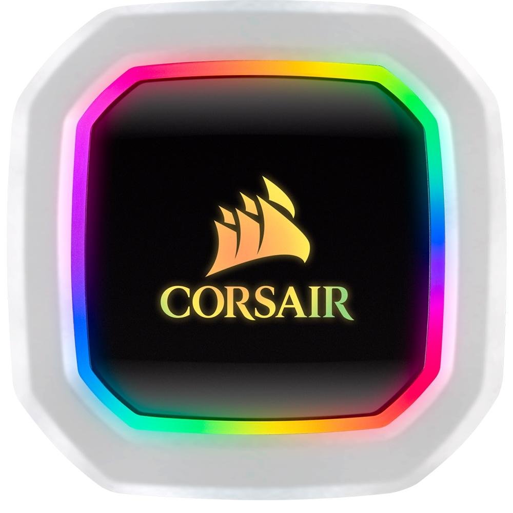Water Cooler Corsair H100i SE Hydro Series, RGB, 240mm, AMD/Intel, Branco - CW-9060042-WW Water Cooler Corsair H100i SE Hydro Series, RGB, 240mm, AMD/Intel, Branco - CW-9060042-WW