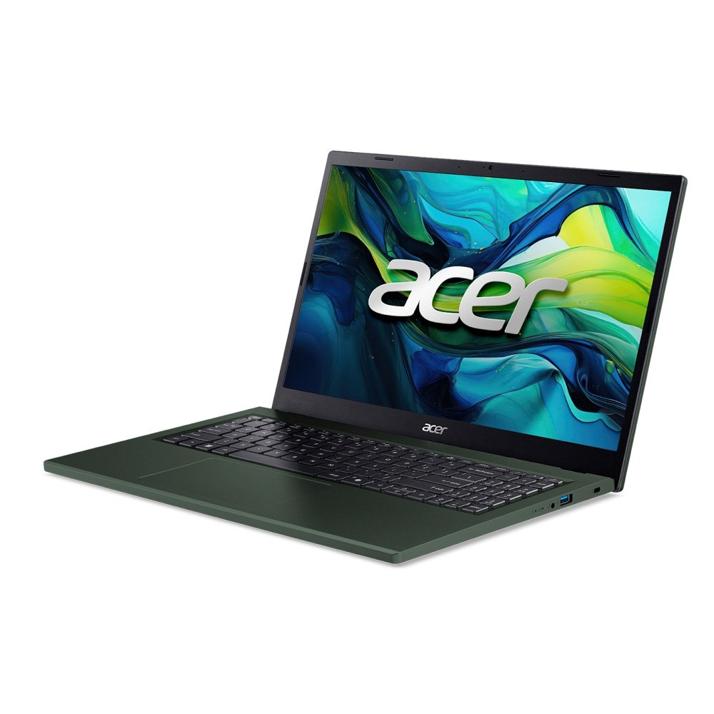 Notebook Acer Aspire Go 15 AG15-71P-753G, Intel Core i7-1355U, 8GB RAM, SSD 256GB, 15.6" Full HD, Linux, Verde escuro - NX.JH6AL.008